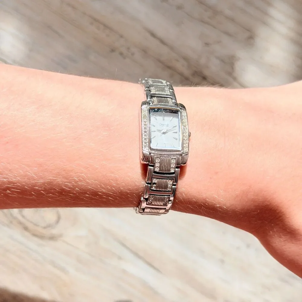 Bulova silver tone